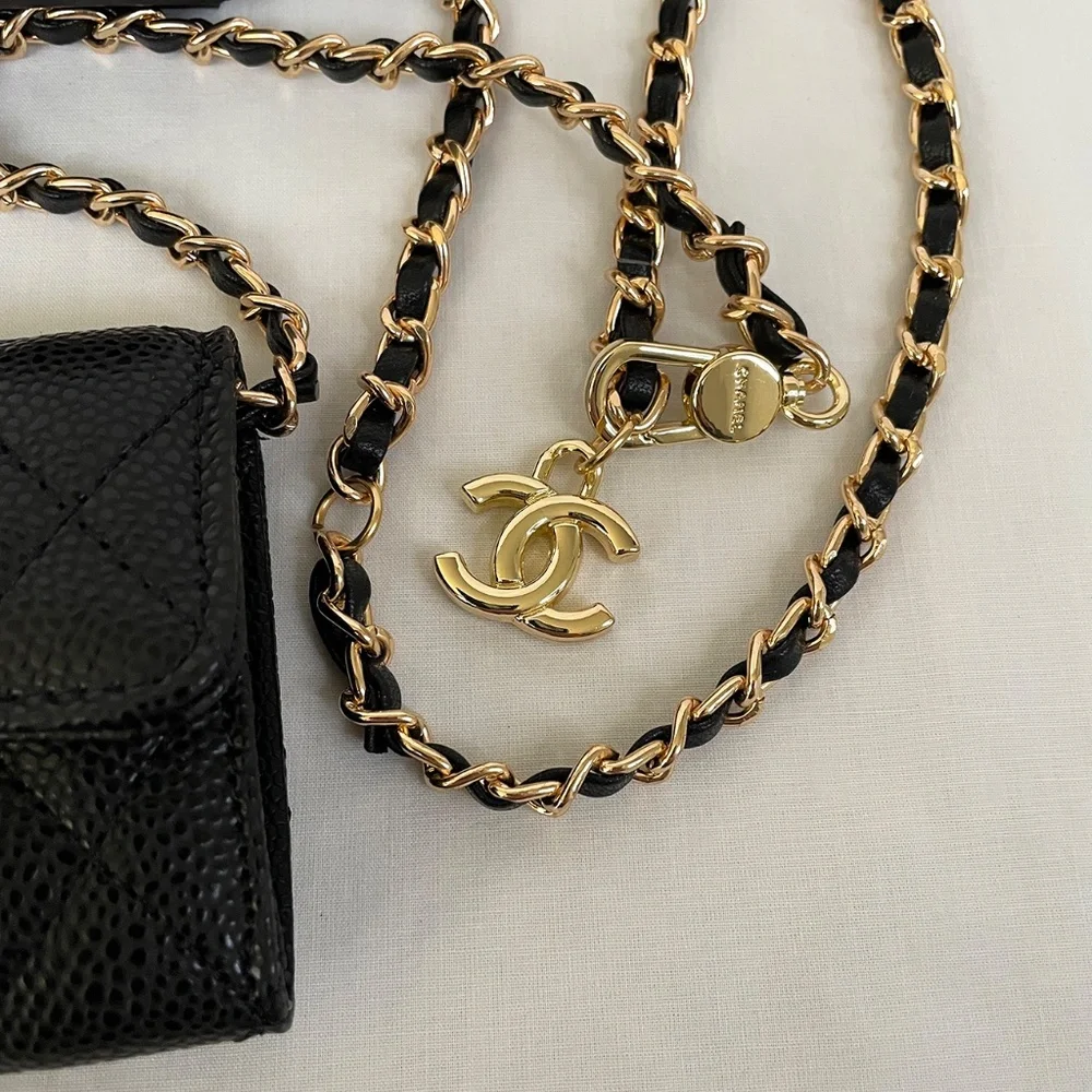 Chanel Small Crossbody Wallet Chain Strap VIP/GWP - Picture 4 of 11
